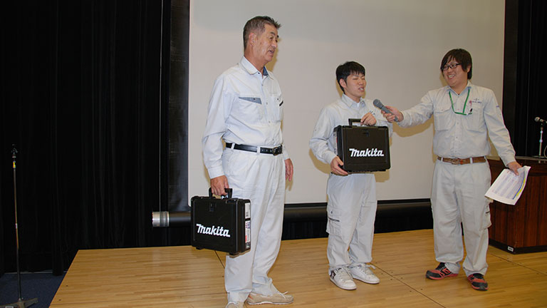 写真:抽選会