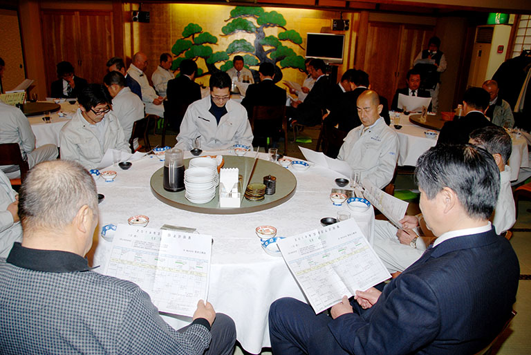 写真:2019年度災害防止計画の発表
