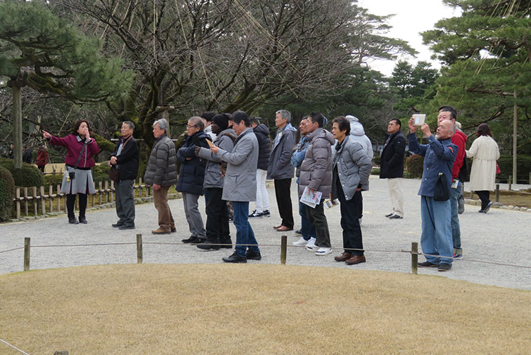 写真:社員研修旅行