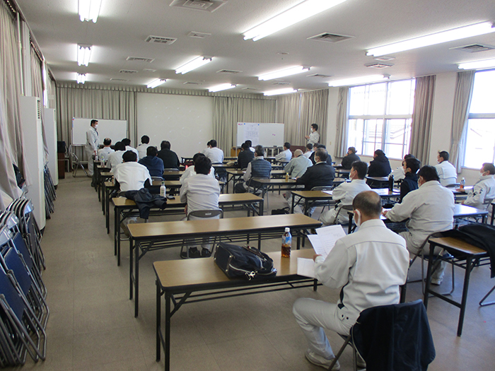 写真:社長講話