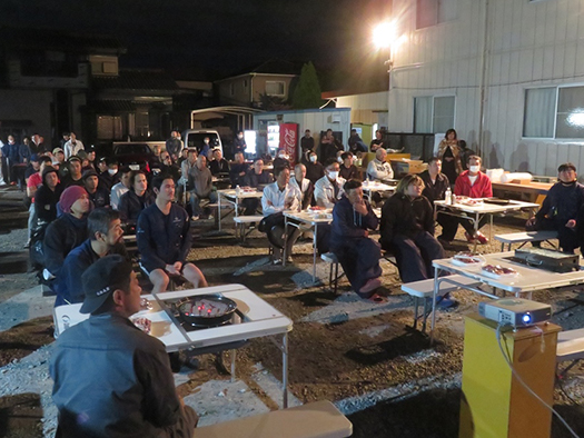 安全帯教育・親睦BBQ大会の様子2