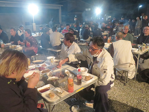 安全帯教育・親睦BBQ大会の様子3
